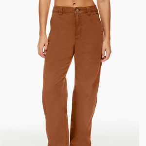 TNA Greenwich Pant in “Warm Umber”